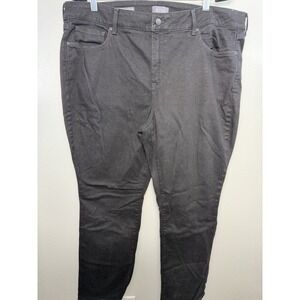 NYDC Plus Size Black Jeans Marilyn Straight Size 20W